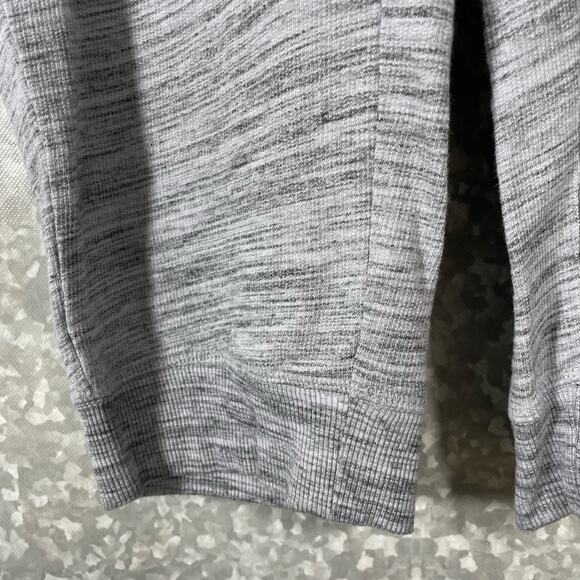 Catherines Women's Plus Size Gray Marled Sweatpants - Size 1X (18-20W) - Pockets - Picture 3 of 7